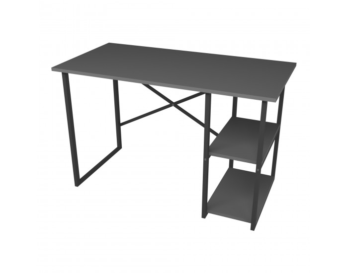 Бюро Nittedal с рафт 120x60x75см антрацит []