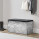 Пейка Degerfors 80x39x45 cm вид бетон/черен []