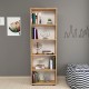 Етажерка за книги Vara 172x55x20 см вид дъб []