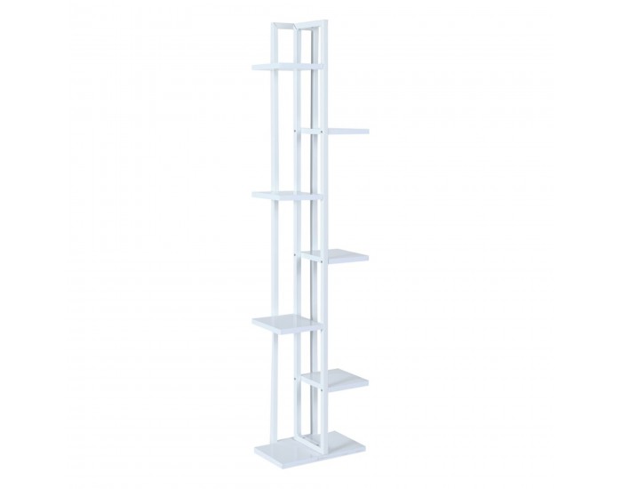 Рафт за растения Somero метал 150x34x21cm бял []