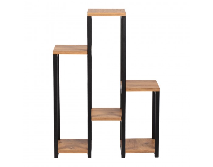 Етажерка Rosenholm с 6 рафта в дървесни цветове []