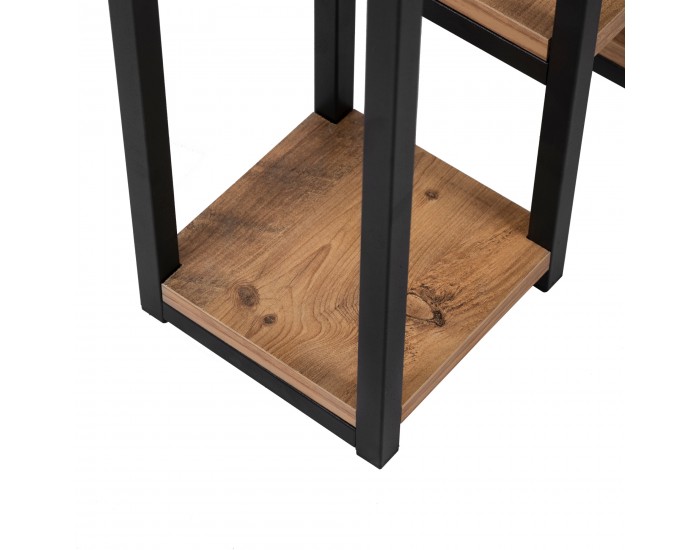 Етажерка Rosenholm с 6 рафта в дървесни цветове []