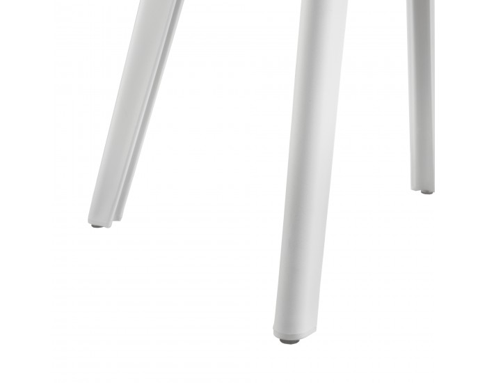 Комплект трапезарни столове Brevik 4 броя 83x54x48 см бял