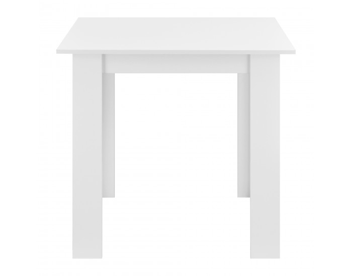 Трапезна маса Algermissen 80x80x76 см за 4 човека бяла Трапезна маса Algermissen 80x80x76 см за 4 човека бяла