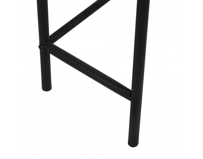 Рафт за тоалетна Nordborg метал 161x52,5x24,5 см черен []