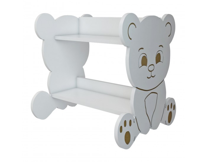 Детски стоящ рафт Tårnby във формата на мече []