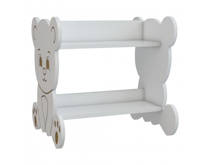 Детски стоящ рафт Tårnby във формата на мече []