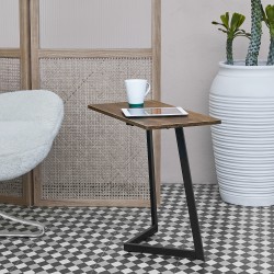 Помощна маса Kalundborg 55x60x30cm Тъмно дърво [] - Холни маси