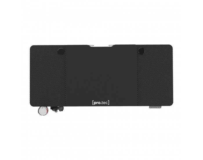 Маса с регулируема височина Stryn 140 x 60 см черна []