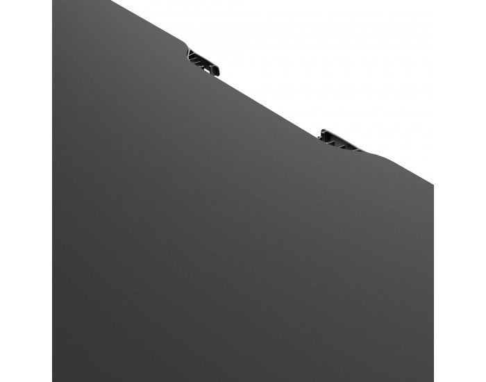 Маса с регулируема височина Stryn 140 x 60 см черна []