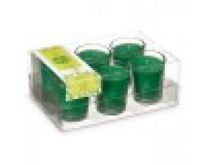 Комплект Ароматни Свещи 16 x 6,5 x 11 cm (12 броя) Чаша Бамбук