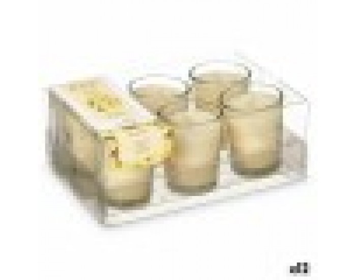 Комплект Ароматни Свещи 16 x 6,5 x 11 cm (12 броя) Чаша Ванилия