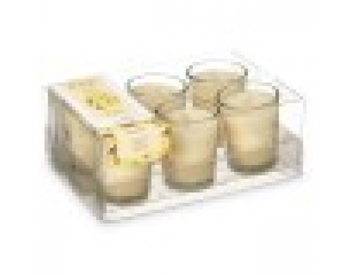 Комплект Ароматни Свещи 16 x 6,5 x 11 cm (12 броя) Чаша Ванилия