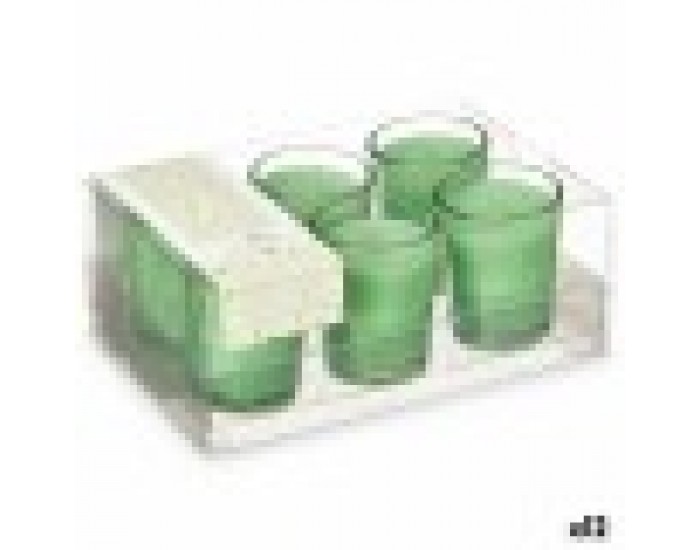 Комплект Ароматни Свещи 16 x 6,5 x 11 cm (12 броя) Чаша Жасмин