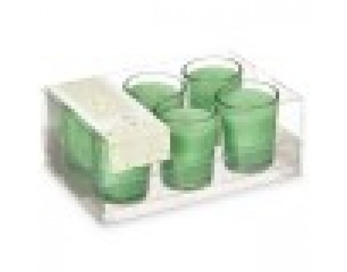 Комплект Ароматни Свещи 16 x 6,5 x 11 cm (12 броя) Чаша Жасмин