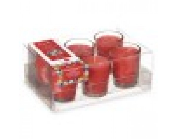 Комплект Ароматни Свещи 16 x 6,5 x 11 cm (12 броя) Чаша Червени плодове