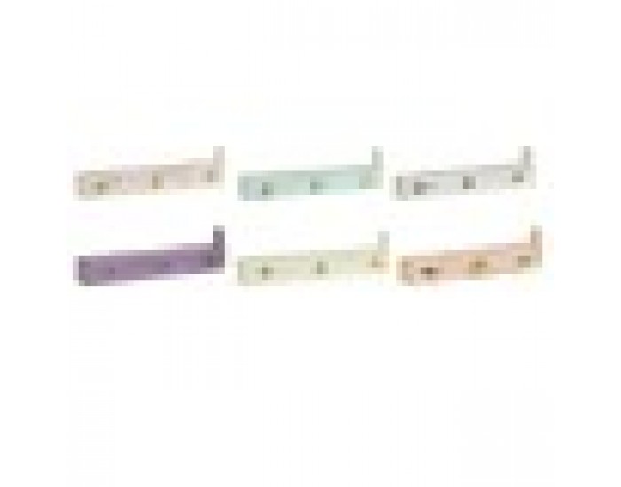 Горелка Home ESPRIT Дървен Алуминий 24 x 4 x 6 cm (12 Части) (6 броя)