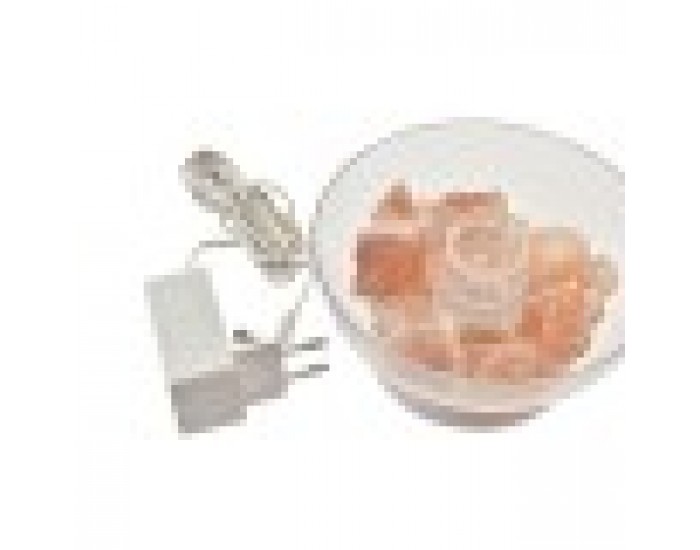 Дифузер за Етерично Масло DKD Home Decor LED Светлина Със сол (13,5 x 13,5 x 19 cm) (300 ml)
