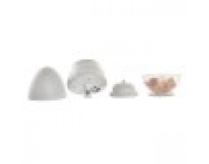 Дифузер за Етерично Масло DKD Home Decor LED Светлина Със сол (13,5 x 13,5 x 19 cm) (300 ml)