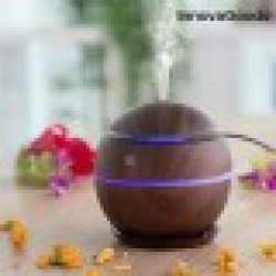 Мини Овлажнител Ароматизатор Dark Walnut InnovaGoods - Офис