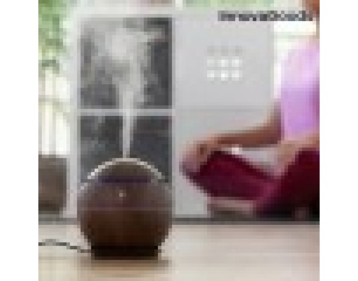 Мини Овлажнител Ароматизатор Dark Walnut InnovaGoods Мини Овлажнител Ароматизатор Dark Walnut InnovaGoods