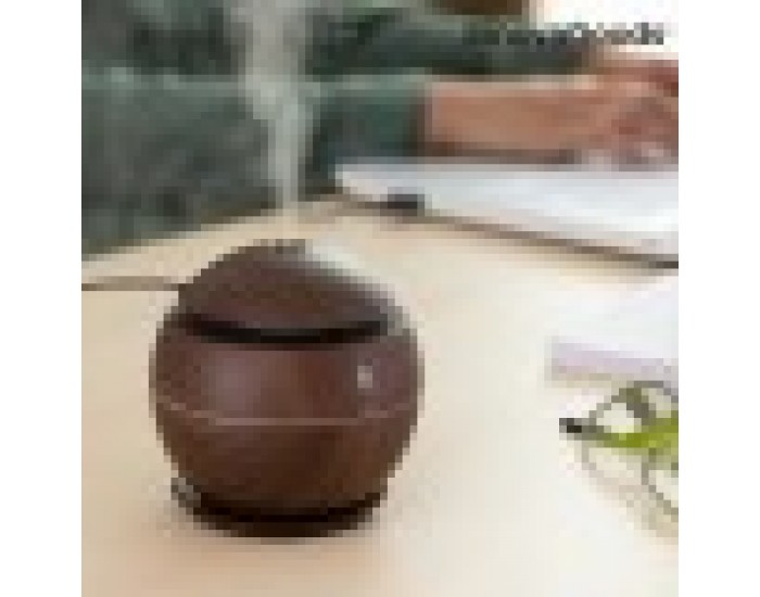 Мини Овлажнител Ароматизатор Dark Walnut InnovaGoods Мини Овлажнител Ароматизатор Dark Walnut InnovaGoods