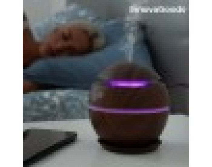 Мини Овлажнител Ароматизатор Dark Walnut InnovaGoods Мини Овлажнител Ароматизатор Dark Walnut InnovaGoods