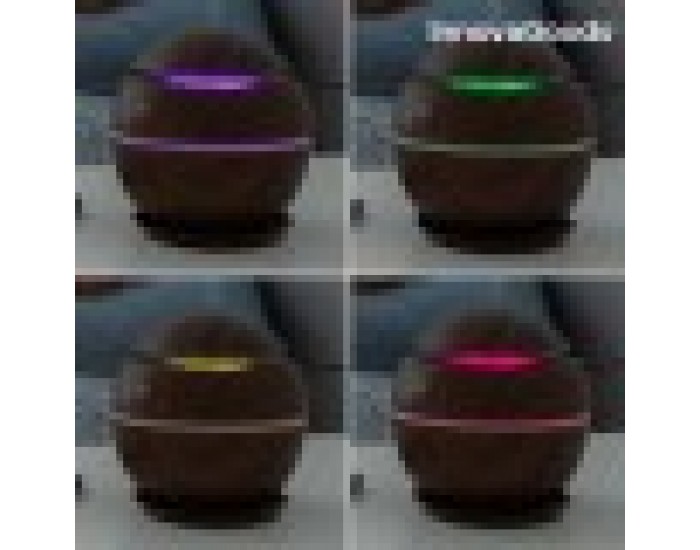 Мини Овлажнител Ароматизатор Dark Walnut InnovaGoods Мини Овлажнител Ароматизатор Dark Walnut InnovaGoods