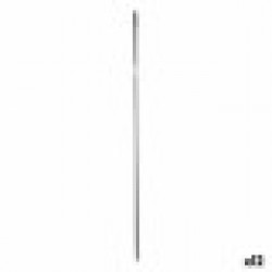 Дръжка на Метла 2,3 x 130 x 2,3 cm Сив Метал (12 броя) - Почистващи продукти, Кошове за смет и консумативи