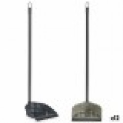 Лопата за Прах PVC Метал 23 x 87,5 x 23 cm (12 броя) - Почистващи продукти, Кошове за смет и консумативи