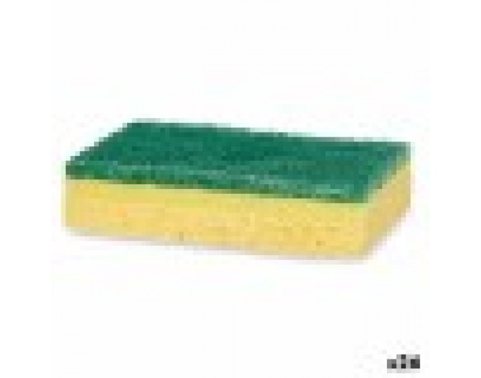 Комплект Търкалки Зелен Жълт Tselluloos Абразивно влакно (10,5 X 6,7 X 2,5 cm) (26 броя)