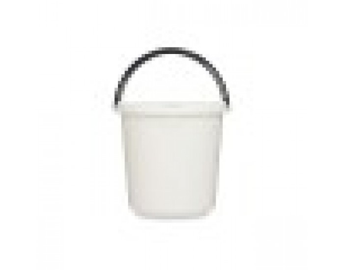 Кофа с Дръжка Бял Антрацит 10 L (18 броя)