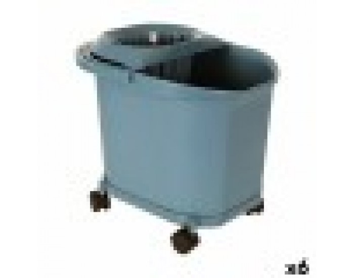 Кофа за Почистване 16 L Син (6 броя) Кофа за Почистване 16 L Син (6 броя)
