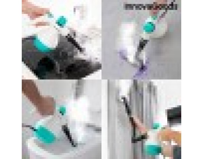 Многофункционален ръчен изпарител с аксесоари 9 в 1 Steany InnovaGoods 0,35 L 3 Bar 1000W Многофункционален ръчен изпарител с аксесоари 9 в 1 Steany InnovaGoods 0,35 L 3 Bar 1000W