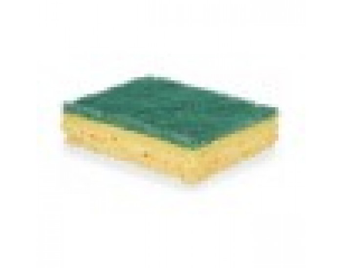 Scouring Pads Set Зелен Жълт Tselluloos (14 броя) Scouring Pads Set Зелен Жълт Tselluloos (14 броя)