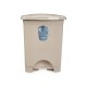 Кошче с педал Бежов Пластмаса 10 L (8 броя) Кошче с педал Бежов Пластмаса 10 L (8 броя)