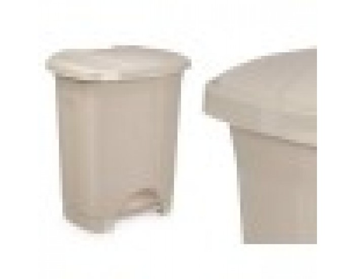 Кошче с педал Бежов Пластмаса 10 L (8 броя) Кошче с педал Бежов Пластмаса 10 L (8 броя)