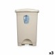 Кошче с педал Бежов Пластмаса 50 L (3 броя) Кошче с педал Бежов Пластмаса 50 L (3 броя)