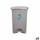 Кошче с педал Сив Пластмаса 50 L (3 броя) Кошче с педал Сив Пластмаса 50 L (3 броя)
