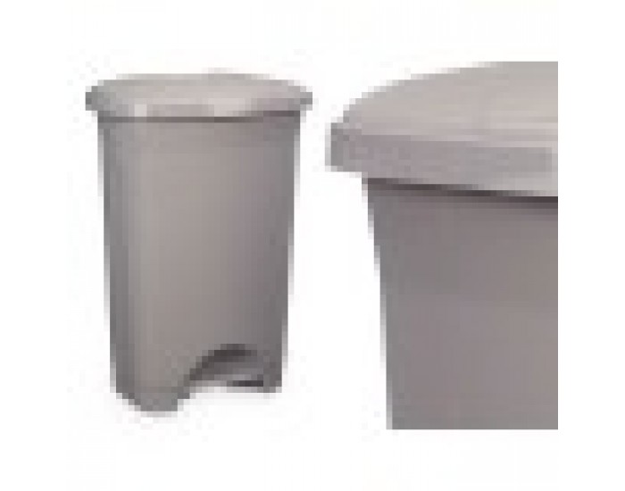 Кошче с педал Сив Пластмаса 50 L (3 броя) Кошче с педал Сив Пластмаса 50 L (3 броя)
