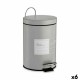 Кошче с педал Beauty Products Бял Сив Стомана Пластмаса 3 L (6 броя) Кошче с педал Beauty Products Бял Сив Стомана Пластмаса 3 L (6 броя)