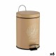 Кошче с педал Tropical Bath Бял Бежов Стомана Пластмаса 3 L (6 броя) Кошче с педал Tropical Bath Бял Бежов Стомана Пластмаса 3 L (6 броя)