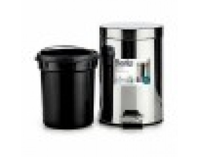 Кошче с педал Berilo B0010-7L Сребрист Неръждаема стомана Пластмаса 7 L (4 броя) Кошче с педал Berilo B0010-7L Сребрист Неръждаема стомана Пластмаса 7 L (4 броя)