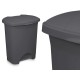 Кошче с педал Антрацит Пластмаса 30 L (4 броя) Кошче с педал Антрацит Пластмаса 30 L (4 броя)