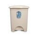 Кошче с педал Бежов Пластмаса 30 L (4 броя) Кошче с педал Бежов Пластмаса 30 L (4 броя)