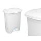 Кошче с педал Бял Пластмаса 30 L (4 броя) Кошче с педал Бял Пластмаса 30 L (4 броя)