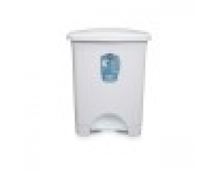 Кошче с педал Бял Пластмаса 30 L (4 броя) Кошче с педал Бял Пластмаса 30 L (4 броя)