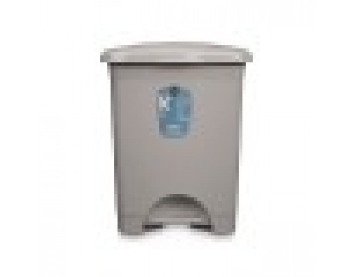 Кошче с педал Сив Пластмаса 30 L (4 броя) Кошче с педал Сив Пластмаса 30 L (4 броя)