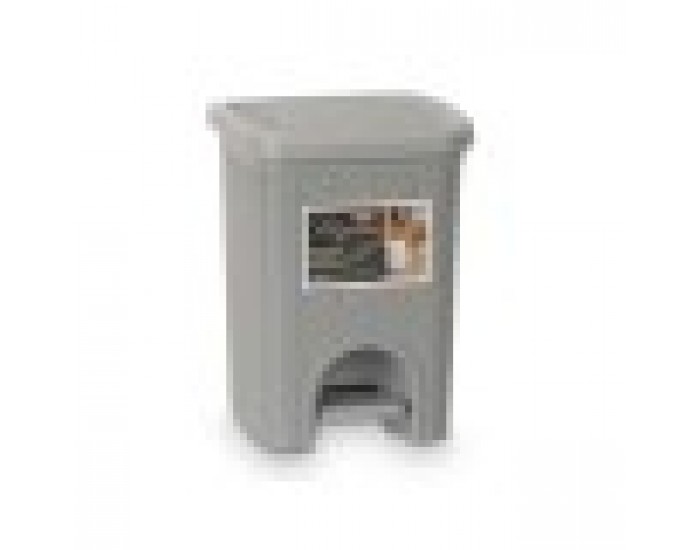 Кошче за боклук Stefanplast 30132 Светло сив Пластмаса 6 L (6 броя) Кошче за боклук Stefanplast 30132 Светло сив Пластмаса 6 L (6 броя)