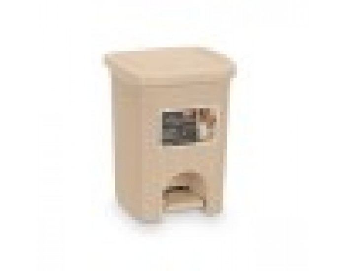Кошче за боклук Stefanplast 30134 Бежов Пластмаса 6 L (6 броя) Кошче за боклук Stefanplast 30134 Бежов Пластмаса 6 L (6 броя)